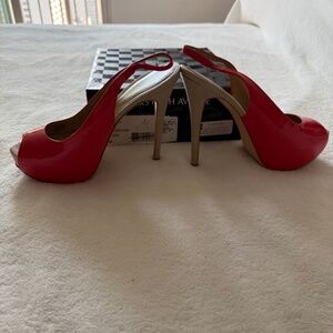 Beautiful Orange 5.5"  High Heel Sandal
